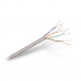 UTP категория 6 твърд мрежови кабел Aisens A133-0209 Сив 305 m