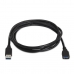 USB-kabel Aisens A105-0041 Svart 1 m