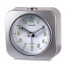 Reloj Despertador Timemark Azul Plateado Plástico