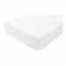Fitted bottom sheet Domiva White Impermeable 60 x 120 cm