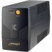 Nepertraukiamo Maitinimo šaltinio Sistema Interaktyvi UPS INFOSEC X1 EX 700 Juoda 350 W