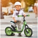 Детский велосипед Skids Control Зеленый Сталь подставка для ног