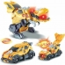 Coche de juguete Vtech Switch & Go Dinos Crash - Zyrex, The T-Rex Amarillo