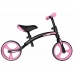 Gyerek kerékpár SKIDS CONTROL   Pedálok nélkül Fekete Rózsaszín