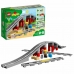 Leikkiajoneuvosarja   Lego DUPLO 10872 Train rails and bridge         26 Kappaletta  