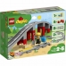 Игра Комплект Превозни Средства   Lego DUPLO 10872 Train rails and bridge         26 Части  