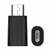 Adaptér USB C na Micro USB 2.0 Ewent EW9645 5V Černý
