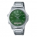 Pánske hodinky Casio COLLECTION zelená Striebristý (Ø 41,5 mm)