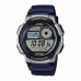 Klokker for Menn Casio WORLD TIME ILLUMINATOR - 5 ALARMS, 10 YEAR BATTERY Svart Grå (Ø 40 mm) (Ø 43 mm)