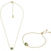 Женский комплект из ожерелья и серег Michael Kors PREMIUM