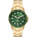 Horloge Heren Fossil FS5950 Goud Groen