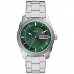 Relógio masculino Fossil FS5899 Verde Prateado