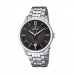 Мъжки часовник Festina F20425/6 Черен Сребрист