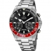 Horloge Heren Jaguar J888/3 Zwart Zilverkleurig