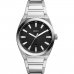 Horloge Heren Fossil FS5821 Zwart Zilverkleurig