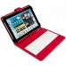 Case til tablet og tastatur Silver Electronics 111916140199 Rød Spansk qwerty 9