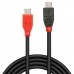 Καλώδιο Micro USB LINDY 31758 50 cm Μαύρο