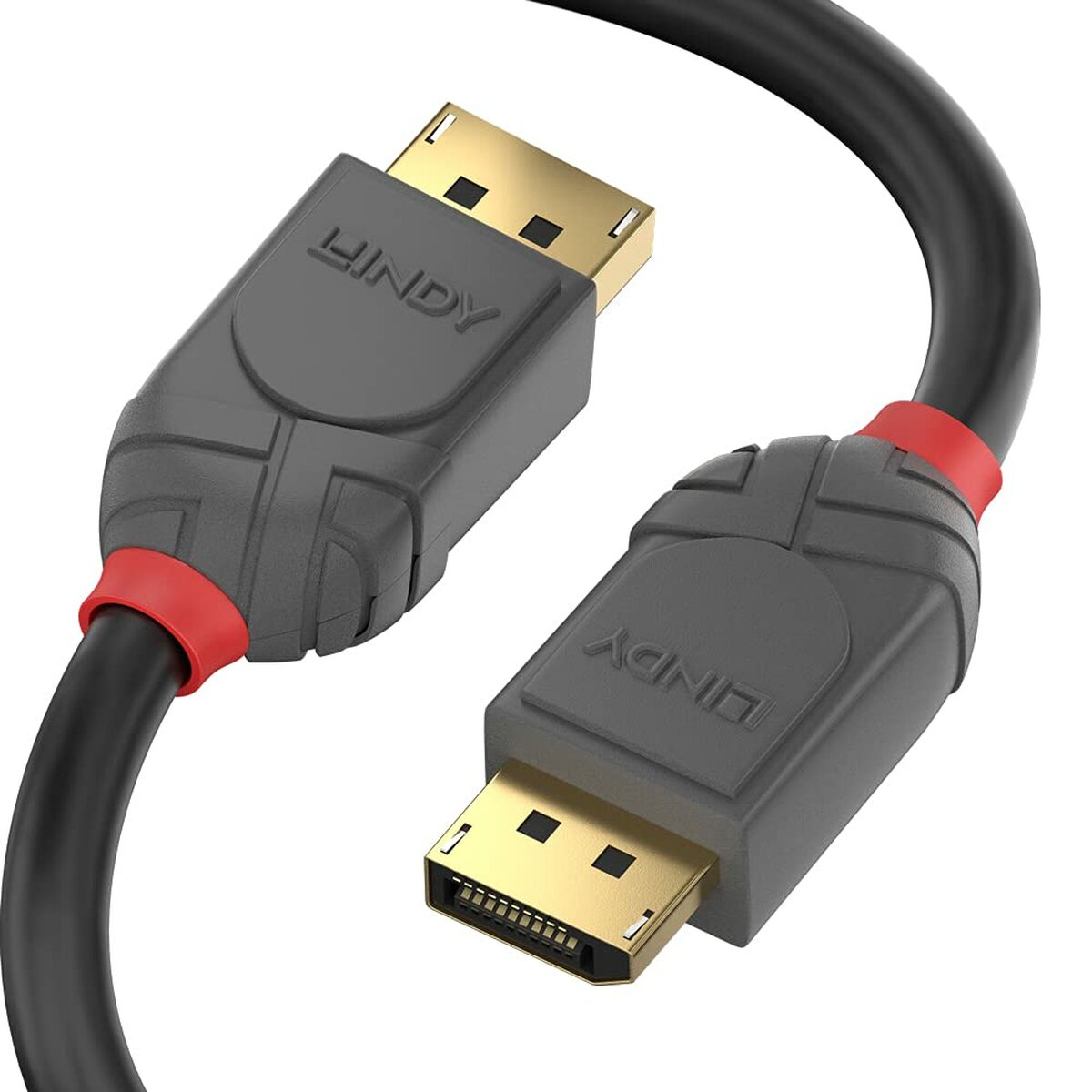Kabel DisplayPort LINDY Černý