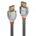 Cable HDMI LINDY 37870 50 cm Negro/Gris