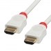HDMI-kaapeli LINDY 41411 Rojo/Blanco 1 m