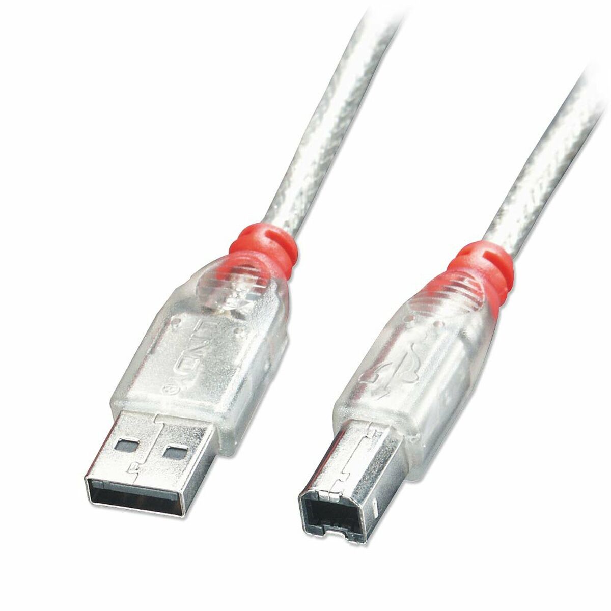 Cable USB A a USB B LINDY Blanco 3 m