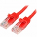 Kabel Sieciowy Sztywny UTP Kategoria 6 Startech 45PAT10MRD 10 m Czerwony