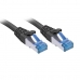 UTP категория 6 твърд мрежови кабел LINDY 47415 3 m Черен 1 броя