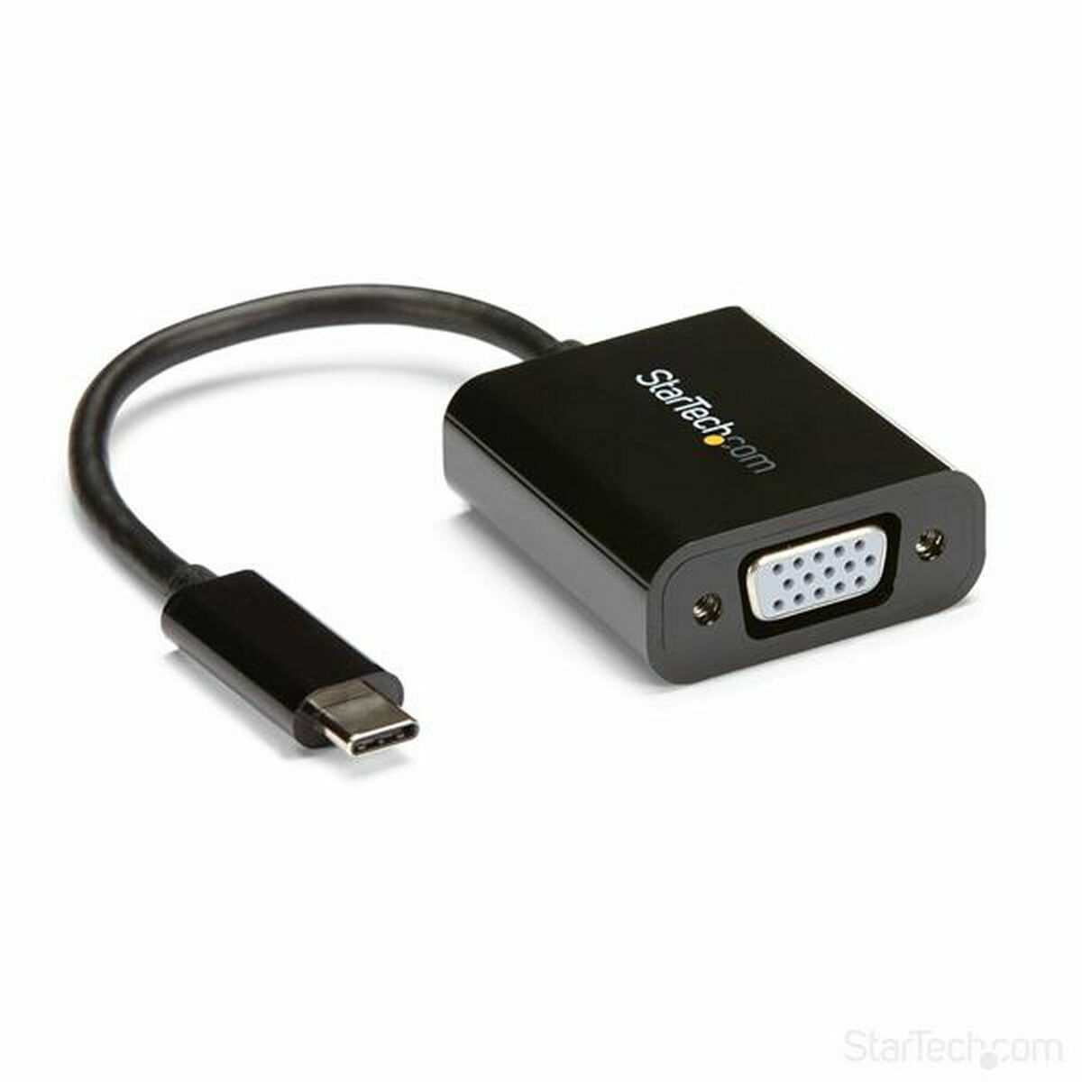 USB C – VGA adapteris Startech CDP2VGA Juoda