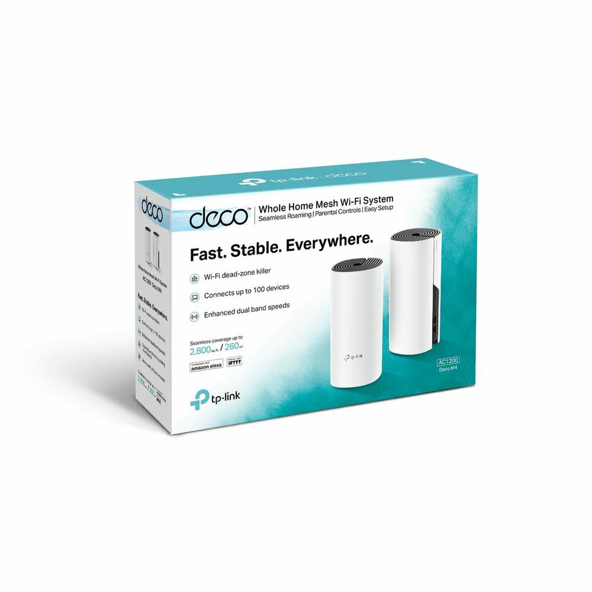 Punct de Acces TP-Link DECOM4-2PK Alb