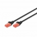 Omrežni UTP kabel kategorije 6 Digitus DK-1617-030/BL 3 m Črna