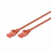 Kabel Sieciowy Sztywny UTP Kategoria 6 Digitus DK-1617-050/R Czerwony 5 m