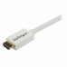 Cablu HDMI Startech HD3MM3MW 3 m Alb