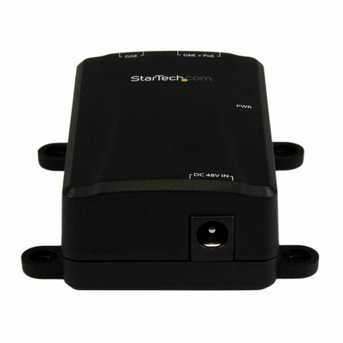 Switch Startech POEINJ1GW 1000 Mbps Sort