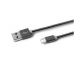 Kábel Micro USB Celly USBMICROSNAKEDS Čierna