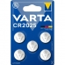 Lithiové Knoflíkové Baterie Varta 6025101415 CR2025 3 V (5 kusů)