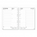 Резервна част за Дневник Finocam Multifin 2024 Бял 15,5 x 21,5 cm