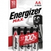 Batterier Energizer LR6 1,5 V (4 antal)