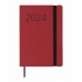 Dienoraštis Finocam Flexi 2024 Raudona 11,8 x 16,8 cm