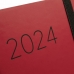 Agendă Finocam Flexi 2024 Roșu 11,8 x 16,8 cm