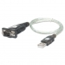 USB–Soros Port Adapter Techly IDATA USB-SER-2T 45 cm