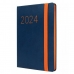 Agenda Finocam Flexi 2024 Modrá 11,8 x 16,8 cm