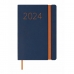 Päevik Finocam Flexi 2024 Sinine 11,8 x 16,8 cm