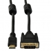 HDMI til DVI-Kabel Akyga AK-AV-11 Svart 1,8 m