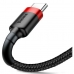 USB A to USB C Cable Baseus Cafule Black 2 m