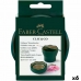 Чаша Faber-Castell Clic & Go Сгъваем Тъмнозелено 6 Части