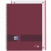 Notebook Oxford European Book Write&Erase Bordo A4 (5 Unități)