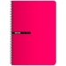Notebook ENRI Hârtie milimetrică cu grilă Roșu Din A4 (5 Unități)