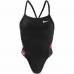 Damen Badeanzug Nike Fastback bk Schwarz