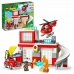 Playset Lego 10970 DUPLO Fire Station and Helicopter (117 Piese)