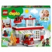 Playset Lego 10970 DUPLO Fire Station and Helicopter (117 Darabok)